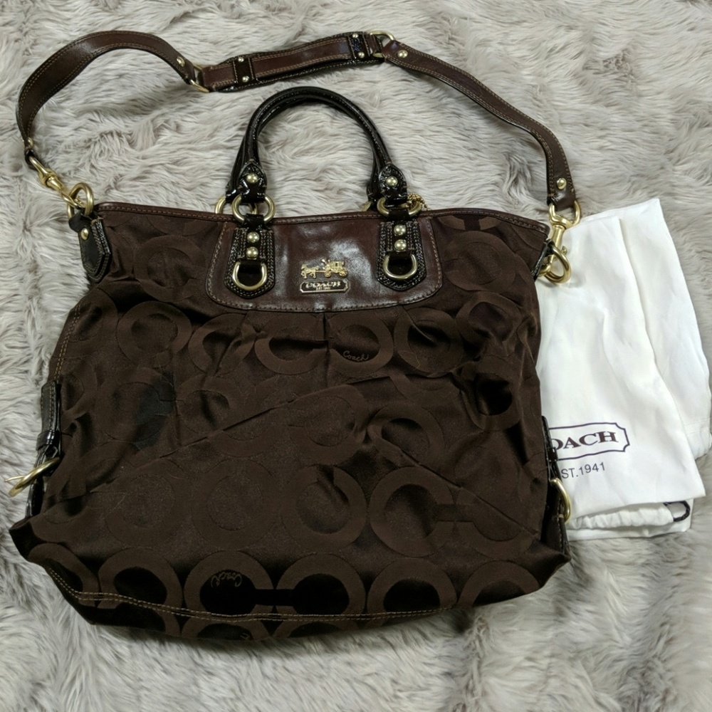 Brown Coach purse
